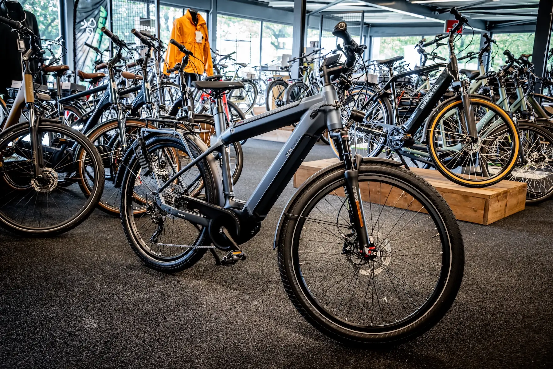 Service voor actiefietsen