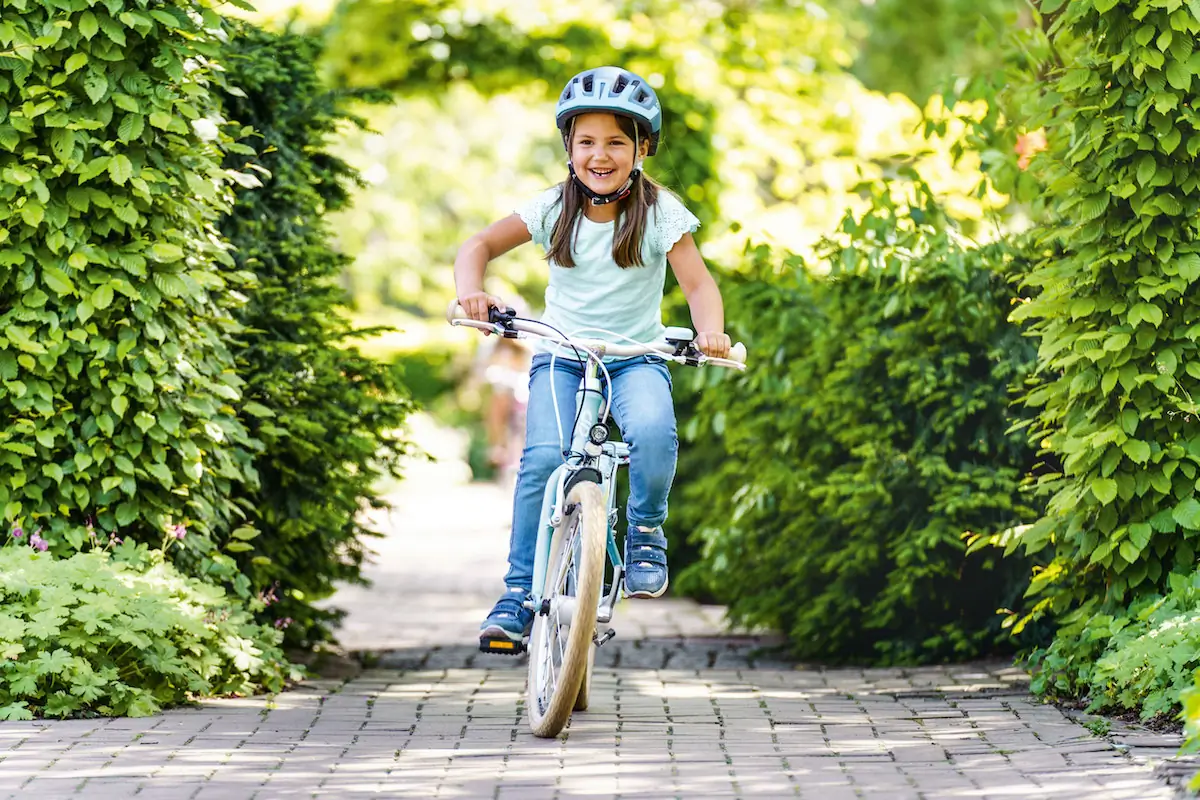 Kinderfiets proefrit