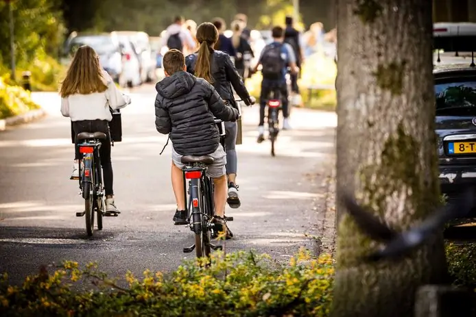 Stadsfietsen voor schoolgaande jeugd